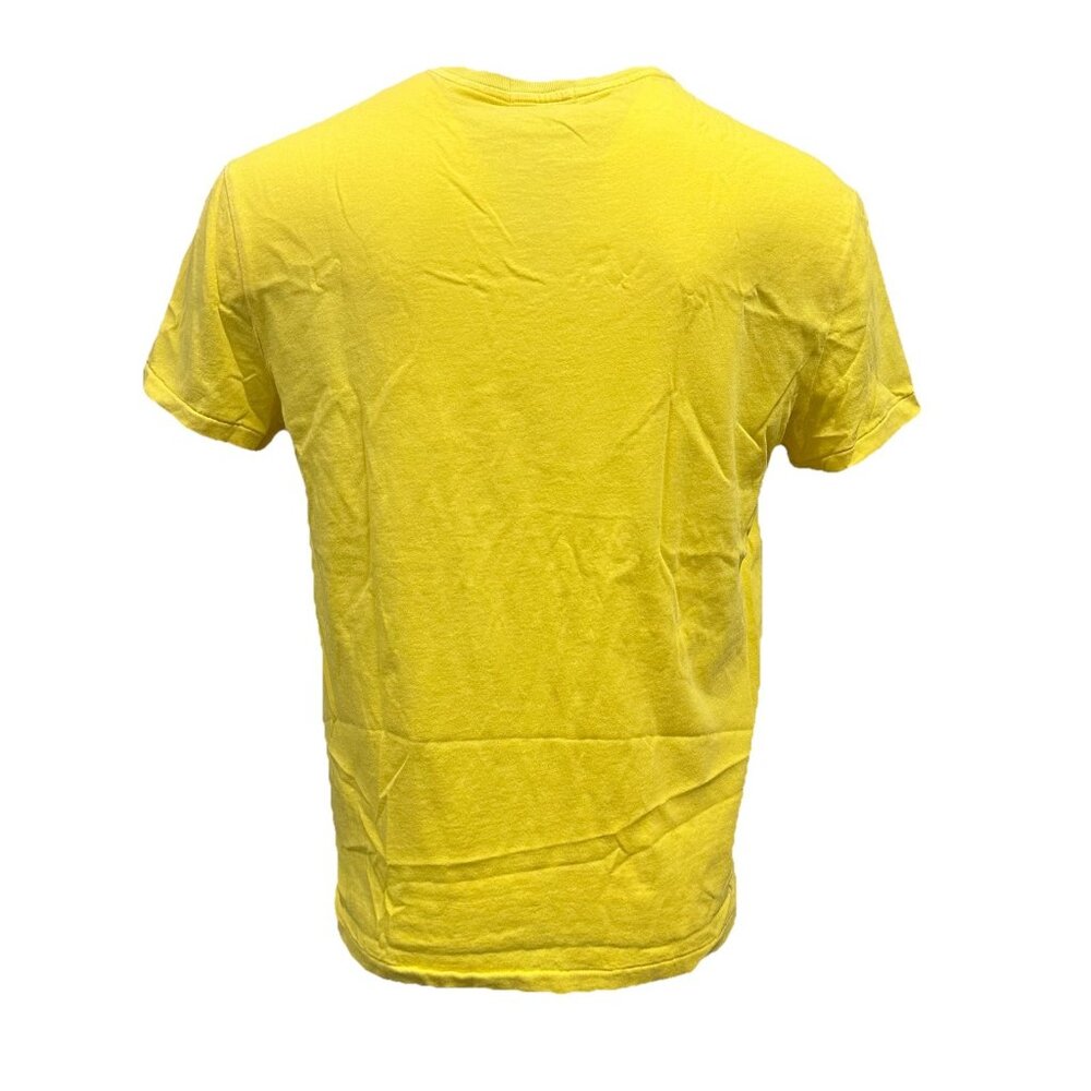 Polo Ralph Lauren Men's Medium Coastal Yellow Classic Fit Logo Cotton T-Shirt - Picture 3 of 8